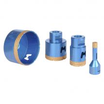 FRESA DIAMANTATA A SECCO 'TITANIUM GOLD' Ø mm 50 - 2 - MONTOLIT