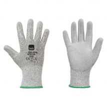 GUANTI POLIESTERE/POLIETILENE '350 HOB SPECIAL' Tg. 10 - colore grigio- 12 coppia - NERI