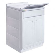 MOBILE LAVATOIO ANTA DOPPIA 'TOP LINE' cm 60 x 60 x h.87 - TRIOPLAST