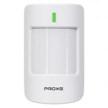 SENSORE DI MOVIMENTO WIRELESS PER CENTRALINA ALLARME rilevamento 100 ° - PROXE