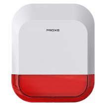 SIRENA DA ESTERNO WIRELESS PER CENTRALINA ALLARME potenza 115 dB - PROXE