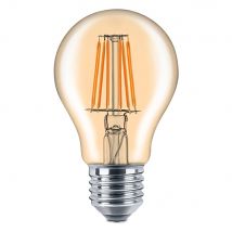 LAMPADA LED A FILAMENTO VINTAGE 'GOCCIA' CALDA 2700K 8W=69W E27 - lm 950- 10 pezzi - NOVAITALIA
