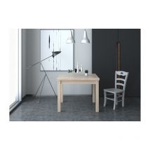 KIT TAVOLO LIBRO 90X90/180 CM OLMO- AZUR LINE- 1,0 pz