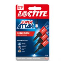 ADESIVO SUPER ATTAK MINITRIO LIQUIDO 3X1 G- 24,0 pz