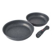 SET 2 PADELLE BOLZANO cm.2428 BALLARINI