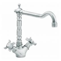 RUBINETTO MONOFORO PER LAVELLO SERIE ORIENTES CROMATO 3/8 RUBINETTERIE EURORAMA S.P.A.