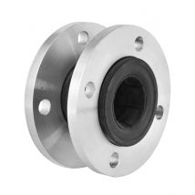 GIUNTO ELASTICO FLANGIATO IN GOMMA - DN250 - INGOMBRO 120MM - 8 FORI - ZEL