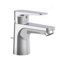 RUBINETTO MISCELATORE MONOCOMANDO CROMATO PER LAVABO SERIE ORANGE - SCARICO 11/4 - PAF