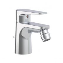 RUBINETTO MISCELATORE MONOCOMANDO CROMATO PER BIDET SERIE ORANGE - SCARICO 11/4 - PAF
