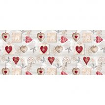 TOVAGLIATO fantasia uccelli 'PTEX-R' art. N3E/02 - BONITA