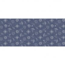 TOVAGLIATO fantasia mare nautica 'PTEX-R' art. 18Q/01 - BONITA