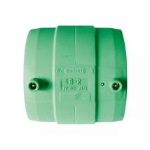 MANICOTTO ELETTRICO IN PPR SERIE TIGRIS GREEN - Ø110 - WAV