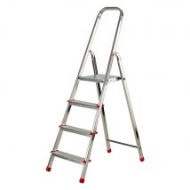 SCALA PER USO DOMESTICO 5 gradini - altezza cm. 99 (pedana) / 161 (totale) - KASART X GIERRE