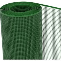 RETE DI PROTEZIONE PER BALCONI 'QUADRANET' mt. 1 x 50 - (maglia 20 x 20 mm) colore verde - SIDEX