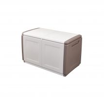 BAULE PORTATUTTO cm 96 x 53 x H 57 - TORTORA/ECRU - ARTPLAST