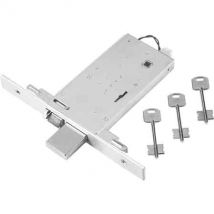 SERRATURA A DOPPIA MAPPA ELETTR. PER PORTE ALL. DA FASCIA ART. 6973/6993 FEB E70 - scatola 168x81 mm - NUOVA FEB