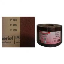 TELA ABRASIVA 'IMJ' Grana 120 - rotolo mm 120x25 mt - IMPERIAL ABRASIVI