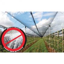 RETE ANTIGRANDINE IDEAL STAR rotolo 4x100 mt (piegato 2 mt) - colore verde - IDEAL STAR