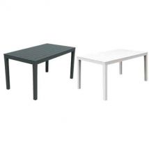 TAVOLO COMPONIBILE RETTANGOLARE 'SUMATRA' cm 138x80x72h - Col. Bianco - PRO GARDEN