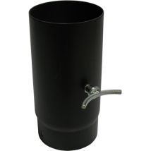 TUBO PORCELLANATO H.250 C/VALVOLA DI REGOLAZIONE SCARICO- Diam.150- A.L.A- pezzi 1