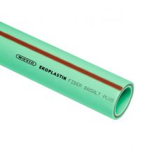 TUBO RIGIDO A TRE STRATI IN PP-RCT A FIBRE DI BASALTO SERIE TIGRIS GREEN BASALT PLUS - Ø90X10,1 ASTA DA 4 MT - 4 pezzi - WAV