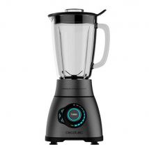 Batidora De Vaso Cecotec Power Black Titanium 1800 Smart 1800 W 9 Velocidades Con Tapón Dosificador