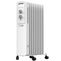 Radiador De Aceite Varadero Universal Blue 1500W Blanco