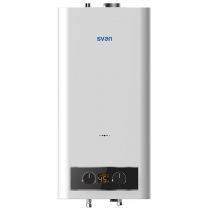 Calentador De Agua Svan Svcg11eb Gas Butano 11L/Min 45W A Blanco 66X37x21,3 Cm