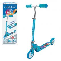 Patinete Scooter Funny Fast Cb Riders 2 Ruedas +3A Azul 80X32x62cm