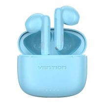 Auriculares Inalámbricos Vention Elf Earbuds E03 Bluetooth 5.3 Con Estuche Azul
