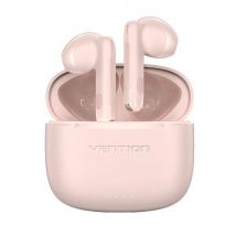 Auriculares Inalámbricos Vention Elf Earbuds E03 Bluetooth 5.3 Con Estuche Rosa