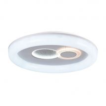 Plafón Hermes Bel Air 108W Luz Led 10200 Lm Blanco Ø50x7 Cm