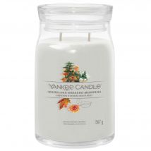 Yankee Candle Signature Jar Candle Large Woodland Weekend Memories 567g