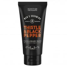 Scottish Fine Soaps Thistle & Black Pepper Face & Beard Wash 150ml