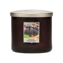 Heart & Home Elipse Candles Twin Wick Simply Mulberry 220g