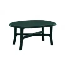 Tavolo In Polipropilene 'Danubio' Verde cm 110x165 H.72