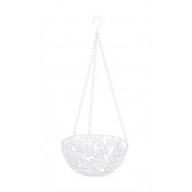 4x Vaso Pensile Farfalla Bianco D 25