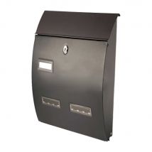 Cassetta Postale Porta Rivista '708B' Cm 27 X 12 X H 40 - Antracite