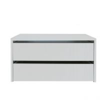 Cassettiera in legno per interno amadio colore Bianco cm H.50xL.86,5xP.45