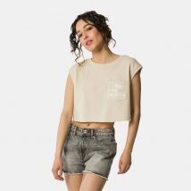 Camiseta Only Cropped O-Neck