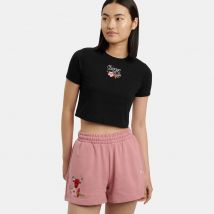 Camiseta New Era Crop Chicago Bulls Floral