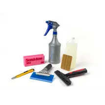 Kit de instalación para acristalamientos confort