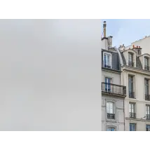 Película blanca esmerilada