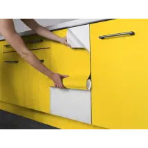 Revestimiento decorativo amarillo sol mate