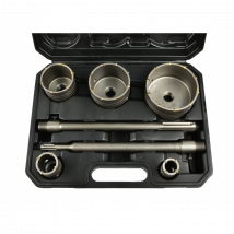 Bohrerset mit langen Adaptern SDS Plus 30-100mm 9tlg.