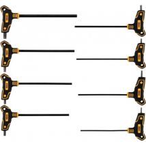 Satz L-Sechskant mit Griff, HEX, 8-tlg.