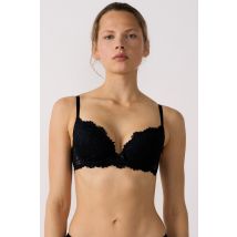 Sujetador No 5 - Sujetador de copas finas y escote pronunciado - SUCCESS - 100C - black - Mujer - Etam