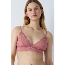 Koronkowe biodrówki- SUCCESS - 36 - pink - Etam