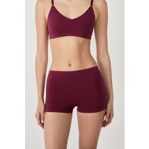 Katoenen optimaal comfort boyleg short - AMANDE - M - grenat - Etam