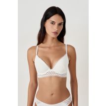 Sujetador push-up - CRUSH - 95B - ecru - Mujer - Etam